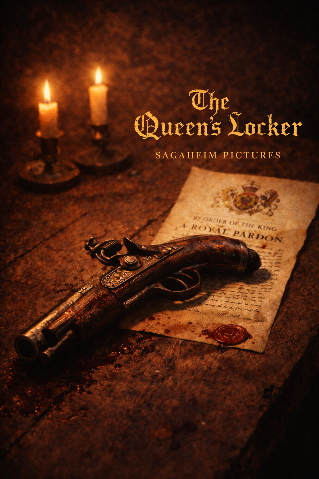 The Queen's Locker movie poster by Sagaheim Pictures